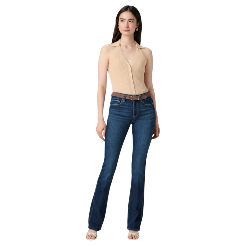 PAIGE Manhattan High Rise Bootcut Jeans | Size 24 - Picture 2 of 10